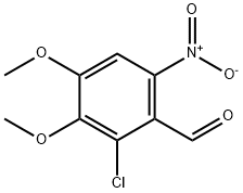 2-CHLORO-3,4-DIMETHOXY-6-NITROBENZALDEHYDE