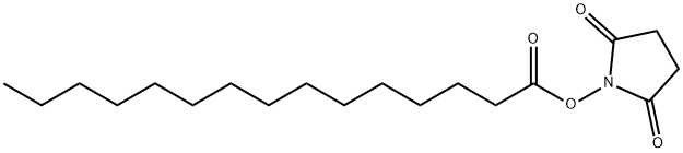 PENTADECANOIC ACID N-HYDROXYSUCCINIMIDE ESTER Struktur