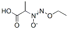 Propanoic acid, 2-(ethoxy-NNO-azoxy)- (9CI) Struktur