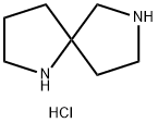 1,7-DIAZA-SPIRO[4.4]NONANE 2HCL Struktur