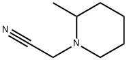 (2-methylpiperidin-1-yl)acetonitrile Struktur