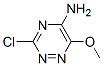 1,2,4-Triazin-5-amine,  3-chloro-6-methoxy- Struktur