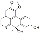 (8R)-6,8-Dihydro-8-methyl-5H-benzo[g]-1,3-benzodioxolo[6,5,4-de]quinoline-8,10-diol Struktur