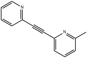 2-methyl-6-[(pyridin-2-yl)ethynyl]pyridine Struktur