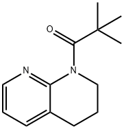 1-(3,4-DIHYDRO-2H-[1,8]NAPHTHYRIDIN-1-YL)-2,2-DIMETHYL-PROPAN-1-ONE Struktur