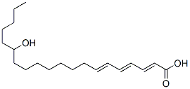 15-hydroxyeicosatrienoic acid Struktur