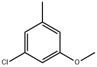 1-CHLORO-3-METHOXY-5-METHYLBENZENE Struktur