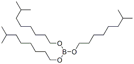 triisononyl orthoborate Struktur