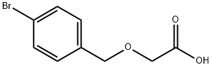 ((4-bromobenzyl)oxy)acetic acid Struktur