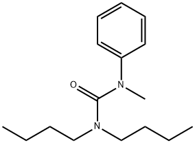 1,1-dibutyl-3-methyl-3-phenylurea Struktur