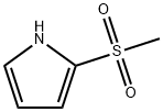 2-Methanesulfonyl-1H-pyrrole Struktur