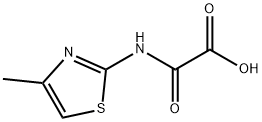 [(4-METHYL-1,3-THIAZOL-2-YL)AMINO](OXO)ACETIC ACID Struktur