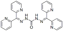 1,5-Bis[bis(2-pyridinyl)methylene]carbonohydrazide Struktur