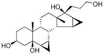 3β,5β-Dihydroxy Drospirenone Ring-opened Alcohol IMpurity Struktur