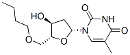 O(4)-butylthymidine Struktur