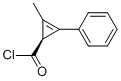 2-Cyclopropene-1-carbonylchloride,2-methyl-3-phenyl-,(S)-(9CI) Struktur