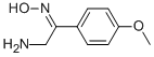 2-AMINO-1-(4-METHOXY-PHENYL)-ETHANONE OXIME Struktur