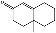 4A-METHYL-4,4A,5,6,7,8-HEXAHYDRO-3H-NAPHTHALEN-2-ONE Struktur