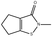 2-methyl-4,5-trimethylene-4-isothiazolin-3-one Struktur