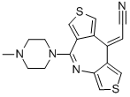 Tenilapine Struktur