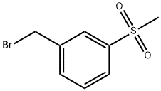 3-甲基磺酰芐溴 結(jié)構(gòu)式