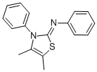 (4,5-DIMETHYL-3-PHENYL-3H-THIAZOL-2-YLIDENE)-PHENYL-AMINE Struktur