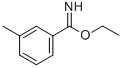 3-METHYL-BENZIMIDIC ACID ETHYL ESTER Struktur