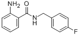 2-AMINO-N-(4-FLUOROBENZYL)BENZAMIDE Struktur