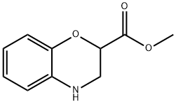 METHYL 3,4-DIHYDRO-2H-1,4-BENZOXAZINE-2-CARBOXYLATE HYDROCHLORIDE Struktur