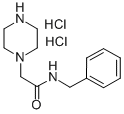 N-BENZYL-2-PIPERAZIN-1-YL-ACETAMIDE DIHYDROCHLORIDE Struktur