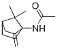 Acetamide, N-(7,7-dimethyl-2-methylenebicyclo[2.2.1]hept-1-yl)- (9CI) Struktur