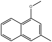 Naphthalene, 1-methoxy-3-methyl- (7CI,8CI,9CI) Struktur