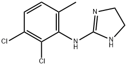 2-(2,3-dichloro-6-methylphenylimino)imidazolidine Struktur