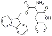 FMoc-(R)-3-aMino-2-benzylpropanoic acid Struktur