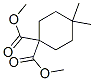 1,1-Cyclohexanedicarboxylicacid,4,4-dimethyl-,dimethylester(9CI) Struktur