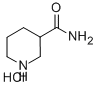 PIPERIDINE-3-CARBOXAMIDE HYDROCHLORIDE Struktur