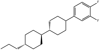 TRANS,TRANS-4-(3,4-DIFLUOROPHENYL)-4''-PROPYL-BICYCLOHEXYL Struktur