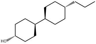 trans-4-(trans-4-Propylcyclohexyl)cyclohexanol Struktur