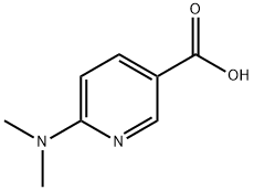 6-(DIMETHYLAMINO)NICOTINIC ACID Struktur