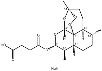 SODIUM ARTESUNATE Struktur