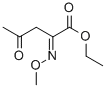 ETHYL 2-(METHOXYIMINO)-4-OXOPENTANOATE Struktur