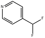 Pyridine, 4-(difluoromethyl)- (9CI) Struktur