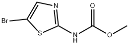 Carbamic  acid,  (5-bromo-2-thiazolyl)-,  methyl  ester  (9CI) Struktur