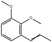 3-propenylveratrole  Struktur