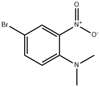 4-Bromo-N,N-dimethyl-2-nitroaniline Struktur