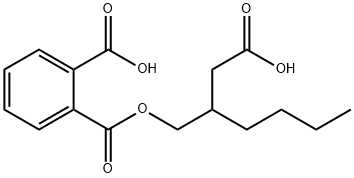 Mono[2-(carboxyMethyl)hexyl] Phthalate Struktur