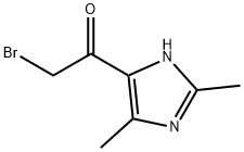 Ethanone, 2-bromo-1-(2,5-dimethyl-1H-imidazol-4-yl)- (9CI) Struktur