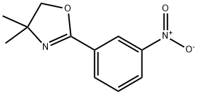 4,5-DIHYDRO-4,4-DIMETHYL-2-(3-NITROPHENYL)OXAZOLE Struktur