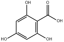 2,4,6-Trihydroxybenzoic acid Struktur