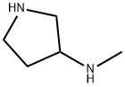 3-(Methylamino)pyrrolidine Struktur